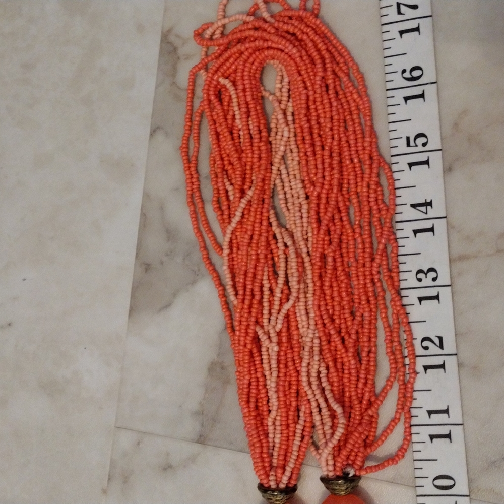 Beautiful Multiple Strands, Multiple Size Beads N… - image 8